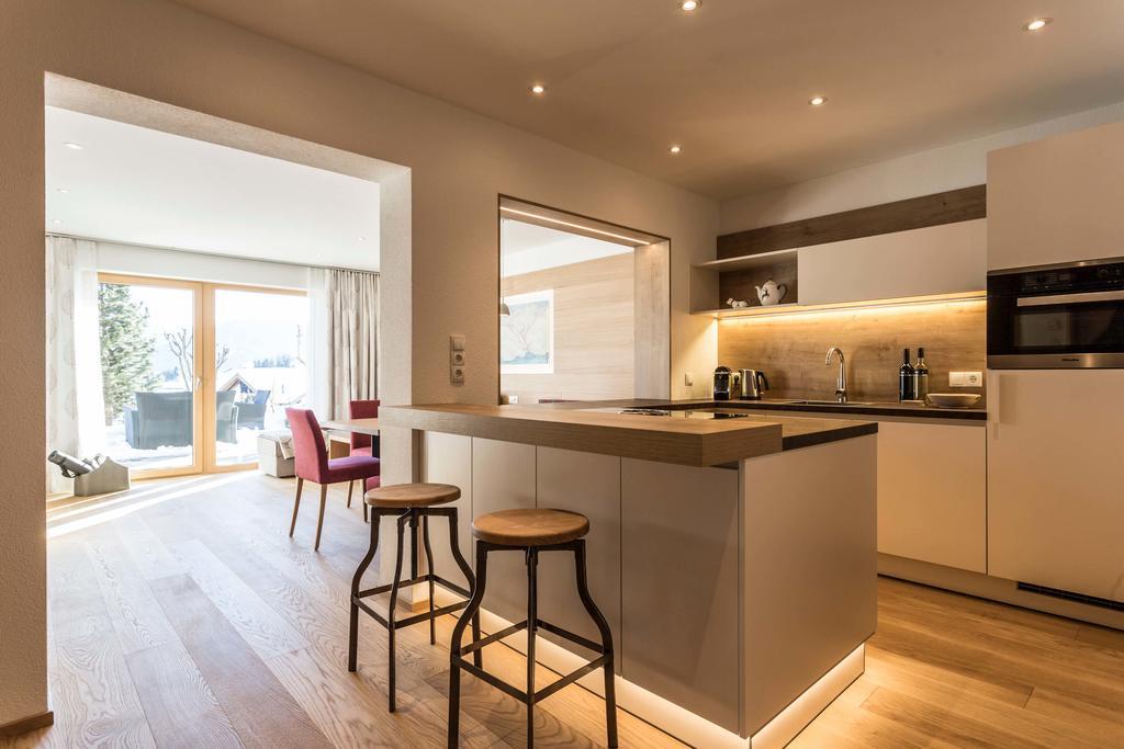 Slow Living Suite - Ferienwohnung Mit Privater Sauna & Garten Fiss Exterior foto
